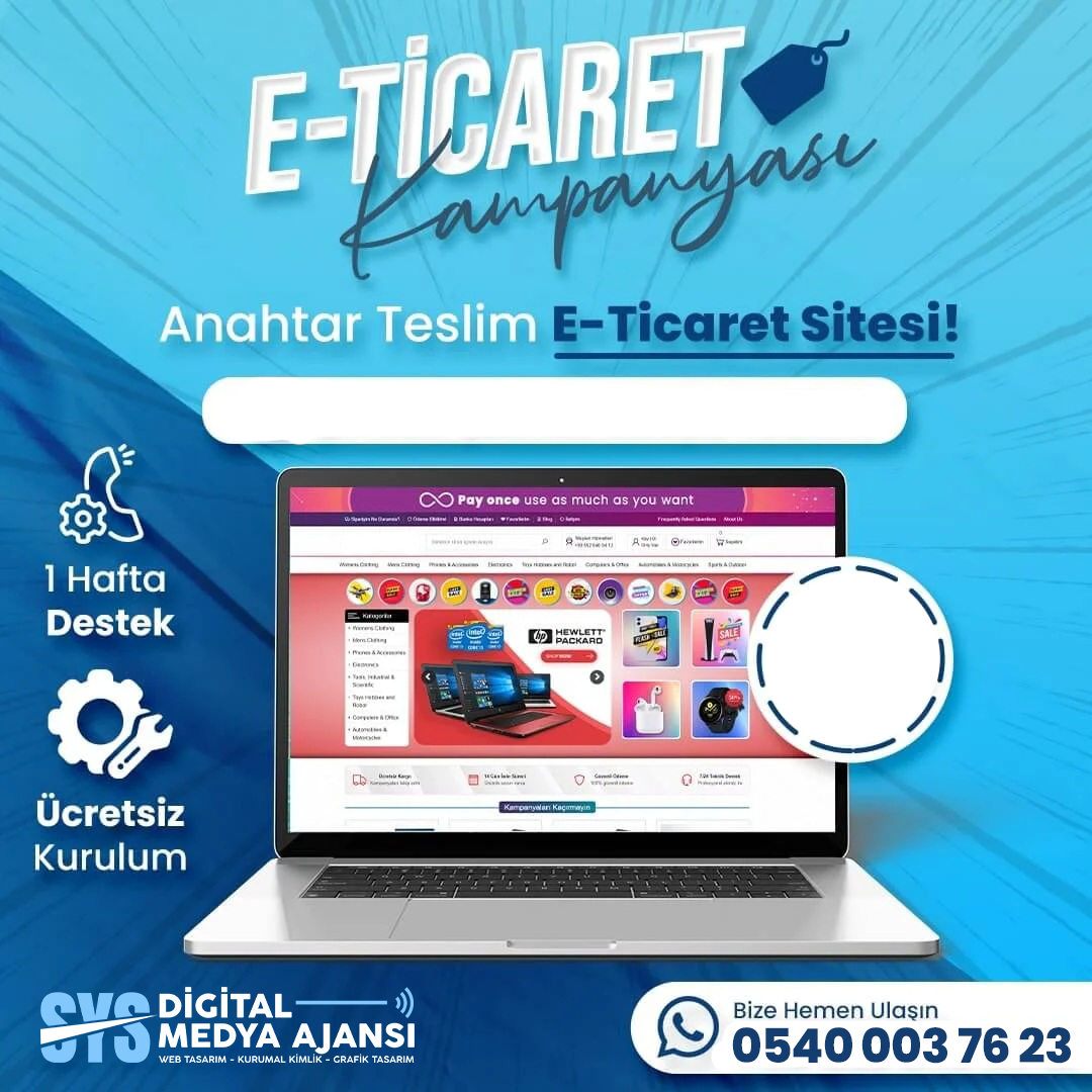 E-Ticaret Yazılımları